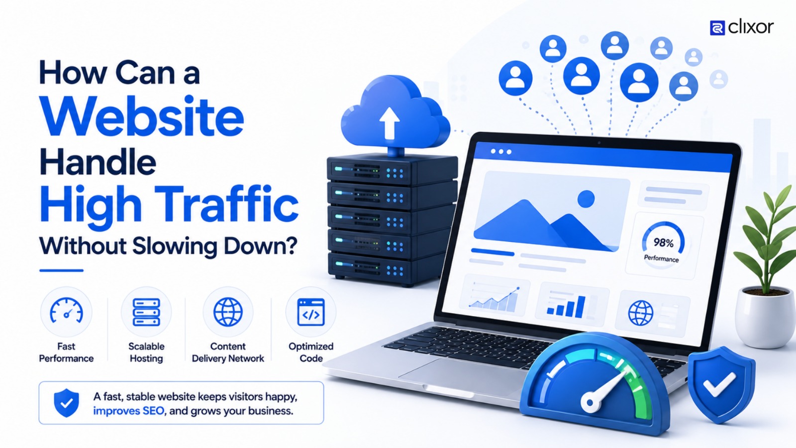 How Can a Website Handle High Traffic Without Slowing Down?