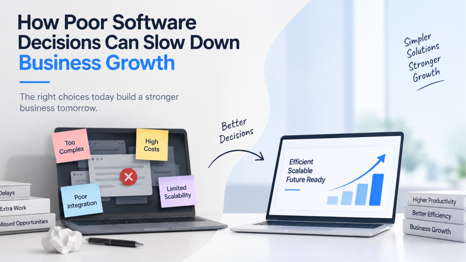How Poor Software Decisions Can Slow Down Business Growth