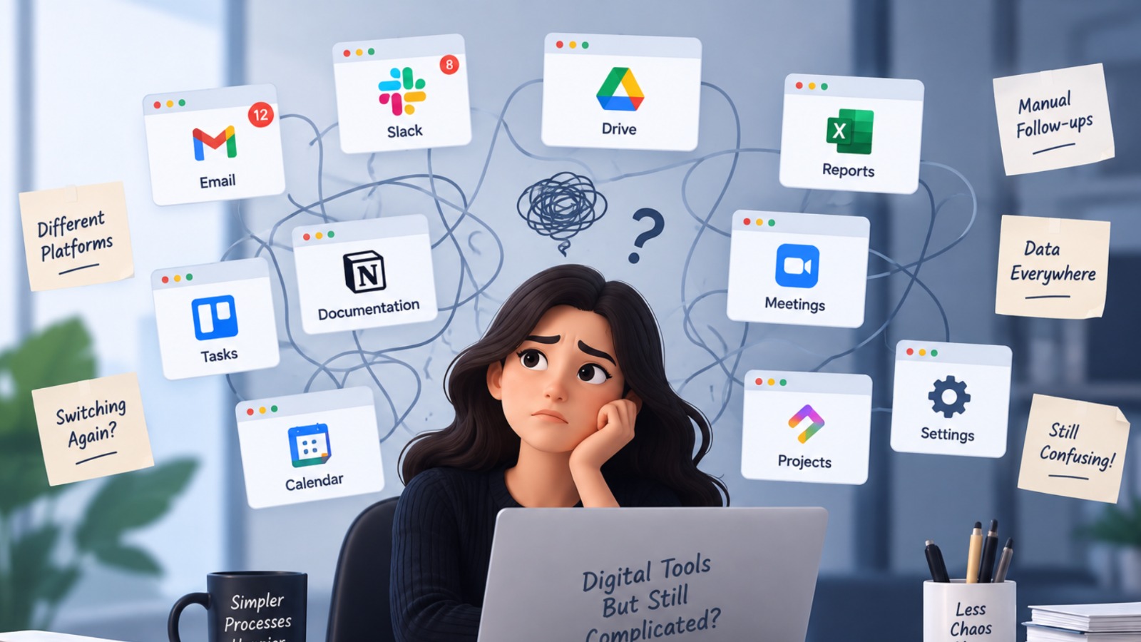 Why Your Business Processes Feel Complicated Even With Digital Tools
