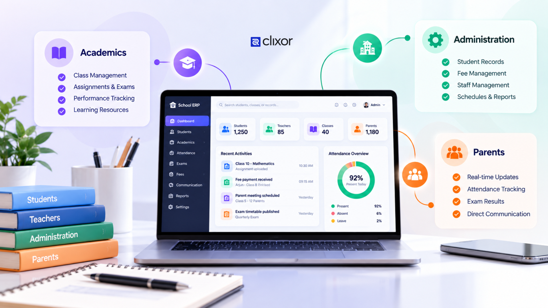 How School ERP Can Connect Academics, Administration, and Parents